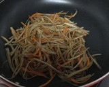 作り置き♪シャキシャキきんぴらごぼう作り方5写真