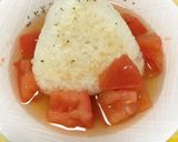 栄養士が作ったおにぎりスープ♪作り方9写真