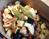 ゴロっと野菜と鶏もものトマト煮込み作り方3写真