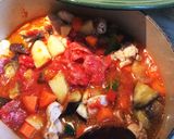 ゴロっと野菜と鶏もものトマト煮込み作り方4写真