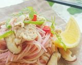 豚肉でエスニック素麺❁❀✿✾作り方8写真