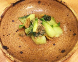 絶品 小鉢 青梗菜とザーサイのおひたし作り方3写真