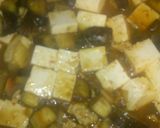 トマトと茄子の豆腐ピリ辛煮作り方3写真