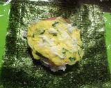 おにぎらず（ニラ玉とハム）作り方7写真