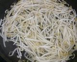 お手軽一品 梅もやし作り方2写真