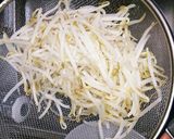 お手軽一品 梅もやし作り方4写真