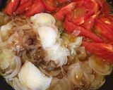 簡単!完熟トマトと新玉ねぎのさっぱり炒め作り方3写真