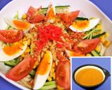 冷麦で作る旨旨冷麺(特製胡麻だれ)作り方6写真