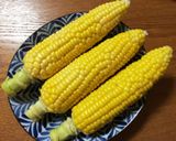 レンジで2分☆簡単！とうもろこしの茹で方作り方5写真