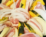 鶏肉と野菜の蒸し焼き ステーキソース作り方1写真