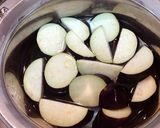 豚肉とオクラ、茄子のわさび醤油炒め作り方1写真
