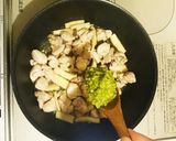 コストコ人気商品で簡単バジルチキンパスタ作り方6写真