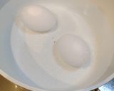 ☆材料5つ！ほうれん草の巣ごもりそうめん作り方1写真