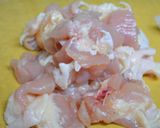 ＊鶏とキャベツの春雨ダイエットスープ＊作り方1写真
