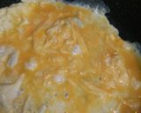 ♪醤油味のオムガーリックライス♪作り方7写真
