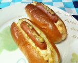ソーセージと玉子の☆うきうきホットドッグ作り方7写真
