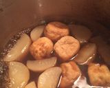 がんもどきと大根の煮物作り方4写真