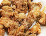鶏とお餅の揚げ出し さっぱりおろしポン酢作り方4写真