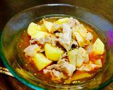 キムチと麺つゆで〜簡単ジャガイモ煮作り方8写真