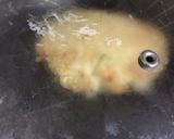 香ばしく!干しエビ入りキャベツ焼き作り方5写真