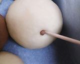 ちぎりパン はりねずみ ライオンver,作り方3写真