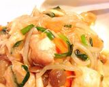 簡単！節約＊柔らか鶏胸肉でもやし中華飯作り方18写真