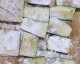 マヨが決め手☆お豆腐とズッキーニのピカタ作り方6写真