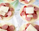 餃子の皮で簡単ピザ☆作り方6写真
