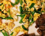 揚げ豆腐チリソースがけ☆海苔弁風お弁当作り方4写真