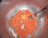 にんにく風味のたらこパスタ作り方1写真