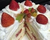 デコレーションケーキ〜(o˘◡˘o)♡作り方28写真