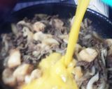 牛肉こまとおふのカロリーオフ♪新玉牛肉丼作り方10写真