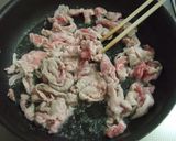 豚肉とじゃが芋のおかかチーズ炒め☆作り方1写真