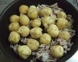 豚肉とじゃが芋のおかかチーズ炒め☆作り方4写真