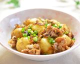 豚肉とじゃが芋のおかかチーズ炒め☆作り方9写真