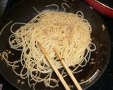 にんにく風味のたらこパスタ作り方4写真