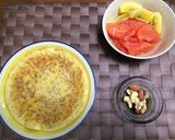 フラックスシード（亜麻の実粉）パンケーキ作り方5写真