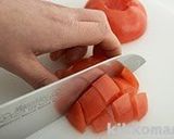 トマト1個で作るパスタ作り方1写真