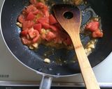 トマト1個で作るパスタ作り方2写真