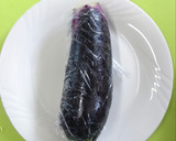 簡単おつまみ* 茄子のなめろう風作り方1写真