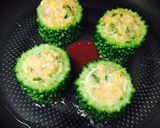 ゴーヤの肉詰め 和風❤️作り方3写真