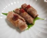 長芋と梅肉の豚肉巻き作り方5写真