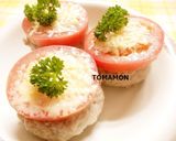 ruhru✿チーズとまとポークハンバーグ作り方10写真