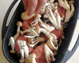 きのこたっぷり煮込みハンバーグ作り方7写真