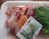 刺身どんぶり薬味和え♪作り方1写真