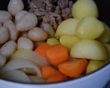 ストウブで無水肉じゃが作り方3写真