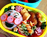 ウインク☆アンパンマンのキャラ弁作り方4写真