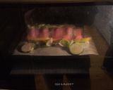 サーモンアボカドクリームチーズ生ハム包焼作り方6写真