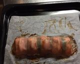サーモンアボカドクリームチーズ生ハム包焼作り方8写真