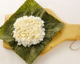 ヤーコンdeおにぎらず。作り方2写真